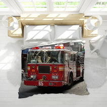 New York City Fire Truck Bedding 1605934