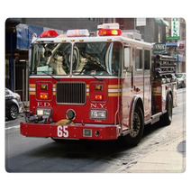 New York City Fire Truck Rugs 1605934