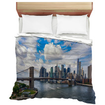 New York City In The Glow Of Sunset Bedding 58405422