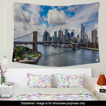 New York City In The Glow Of Sunset Wall Art 58405422