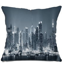New York City Manhattan Black And White Pillows 42447200