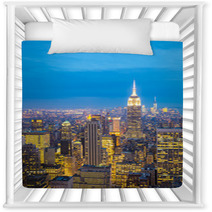 New York City Skyline Nursery Decor 64440160