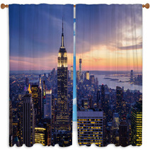 New York City Window Curtains 52675042