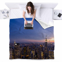 New York Skyline Blankets 55384782