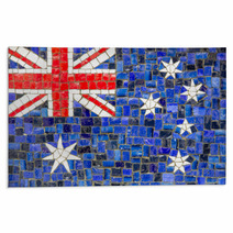 New Zeland Flag Mosaic Rugs 58827452