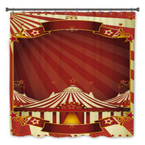 Nice Circus Big Top Bath Decor 21994539