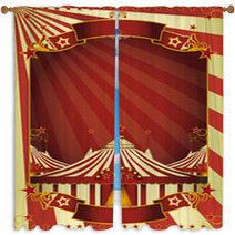 Nice Circus Big Top Window Curtains 21994539