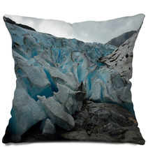 Nigardsbreen Glacier, Norway Pillows 73316608