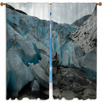 Nigardsbreen Glacier, Norway Window Curtains 73316608