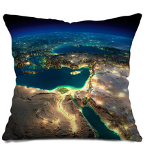 Night Earth Africa And Middle East Pillows 62388135