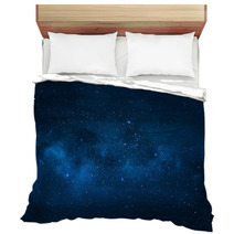 Night Sky - Universe Filled With Stars, Nebula And Galaxy Bedding 59958917