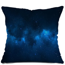 Night Sky - Universe Filled With Stars, Nebula And Galaxy Pillows 59958801