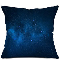 Night Sky - Universe Filled With Stars, Nebula And Galaxy Pillows 59958917