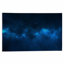 Night Sky - Universe Filled With Stars, Nebula And Galaxy Rugs 59958801