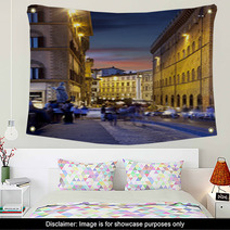 Night Streets Of Florence, Italy Wall Art 53858439