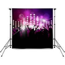 Nighttime Party Backdrops 58595044