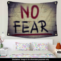 No Fear Concept Wall Art 76477322