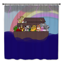 Noah's Ark Scene - The Great Flood Bath Decor 11355835