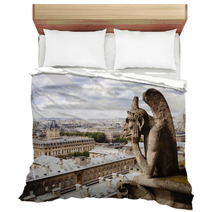 Notre Dame De Paris France Bedding 64374369