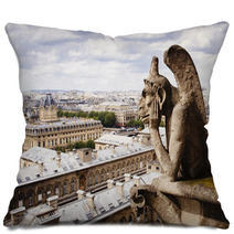 Notre Dame De Paris France Pillows 64374369