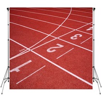 Numbers On Running Track Backdrops 63345896