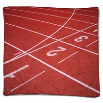Numbers On Running Track Blankets 63345896
