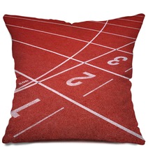 Numbers On Running Track Pillows 63345896