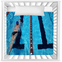 Nuotatrice In Piscina Nursery Decor 85934989