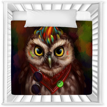 Owl Nursery Decor 104346491