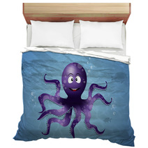 Octopus In The Sea Bedding 67333114