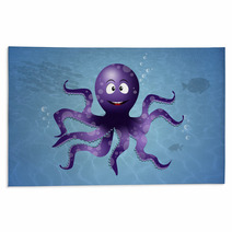 Octopus In The Sea Rugs 67333114