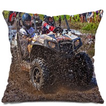 Off Road Racing On Atv Pillows 63879163