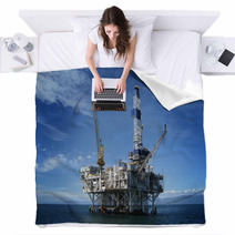 Offshore Oil Rig Drilling Platform Blankets 37334907