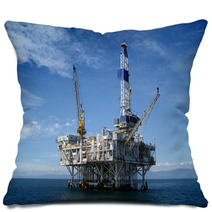 Offshore Oil Rig Drilling Platform Pillows 37335256