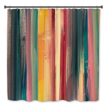 Oil Painting Colorful Texture Abstract Fragment Of Artwork On Canvas Spots Of Oil Paint Brushstrokes Of Paint Modern Art Colorful Background Burnt Orange Yellow Pink Pine Green Red Rainbow Bath Decor 310010633