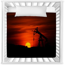 Oil Pump And Sunset Nursery Decor 52937445