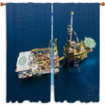 Oil Rig 1 Window Curtains 24694250