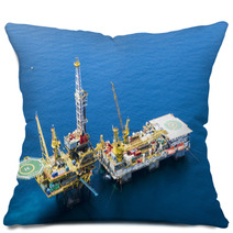 Oil Rig, Malaysia Pillows 35152380