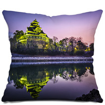 Okayama Castle In Okayama, Japan Pillows 61924862