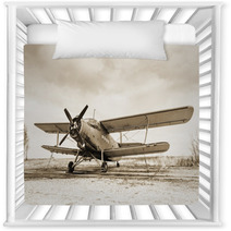 Old Airplane Nursery Decor 62057371