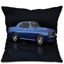 Old American Car Pillows 47538337