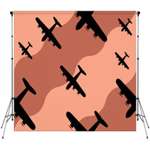 Old Bomber Background Seamless Pattern Backdrops 55781457