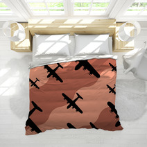 Old Bomber Background Seamless Pattern Bedding 55781457