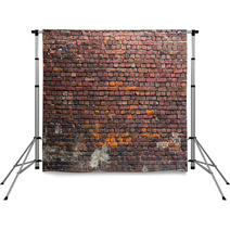 Old Brick Wall Backdrops 52155360