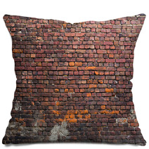 Old Brick Wall Pillows 52155360