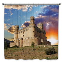 Old Castle In Span - Manzanares Bath Decor 63741987