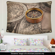 Old Compass Wall Art 59240032