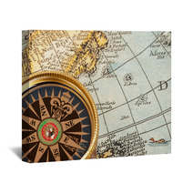 Old Compass Wall Art 64861839