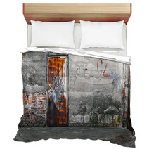 Old Cracked Or Grungy Room Bedding 64349627