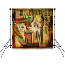Old Egyptian Papyrus Backdrops 22585727